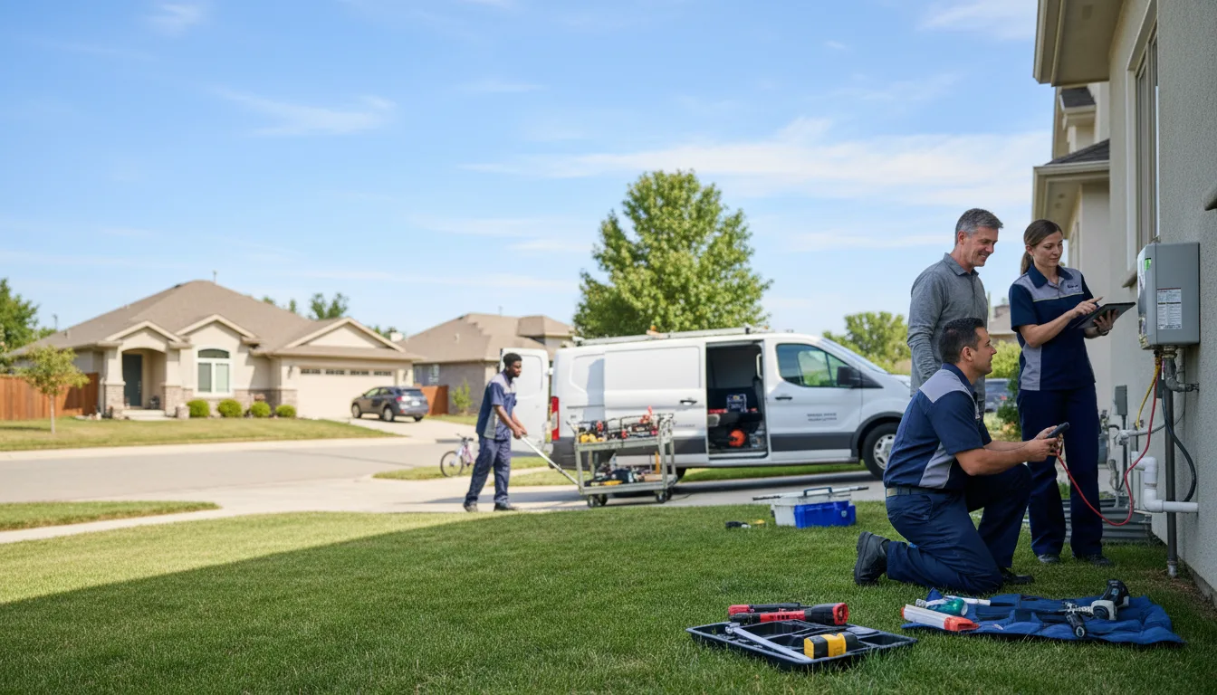 Tankless water heater service in Notus, ID